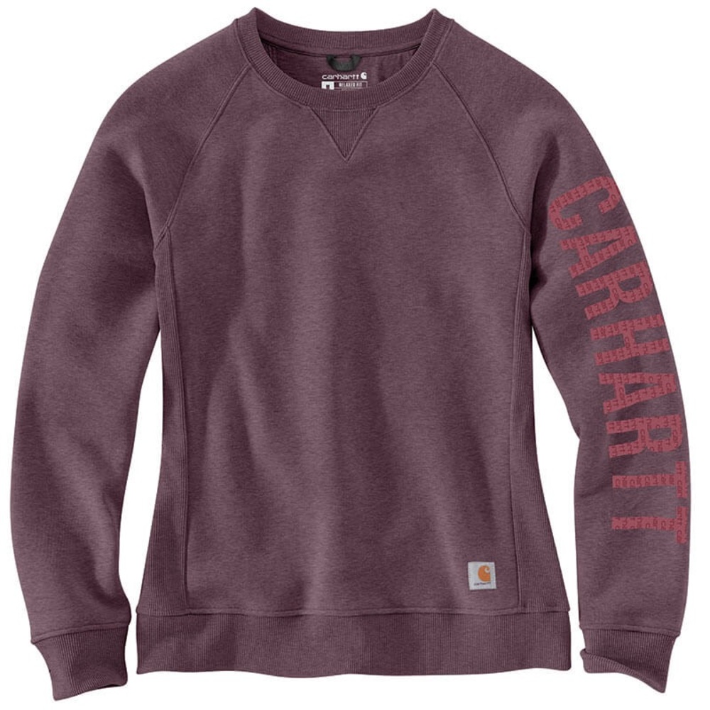 Carhartt Women's Relaxed Fit Midweight Crewneck Graphic Sweatshirt